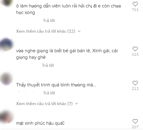  
Một số bình luận của dân mạng về hình ảnh này của Vàng Thị Sinh. (Ảnh: Chụp màn hình)