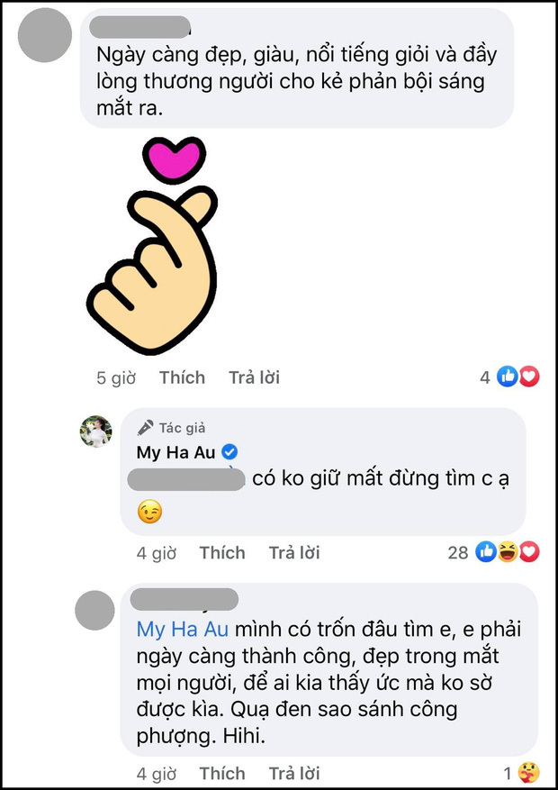 Được khen đẹp và giàu, Âu Hà My ung dung \