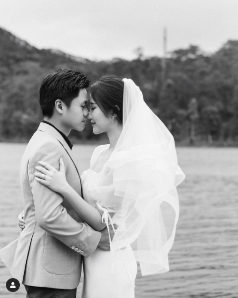  
Ảnh cưới của cặp đôi được chụp tại Đà Lạt (Ảnh: FBNV). - Tin sao Viet - Tin tuc sao Viet - Scandal sao Viet - Tin tuc cua Sao - Tin cua Sao