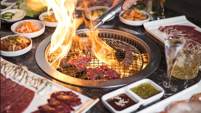 Một quán thịt nướng tại Hàn Quốc Gây tranh cãi vì không tiếp khách nữ (Nguồn: Yeah1)