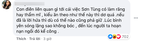 Nhiều tài khoản bức xúc, khẳng định cô đang thừa cô hội để kể công. (Ảnh: Chụp màn hình) - Tin sao Viet - Tin tuc sao Viet - Scandal sao Viet - Tin tuc cua Sao - Tin cua Sao