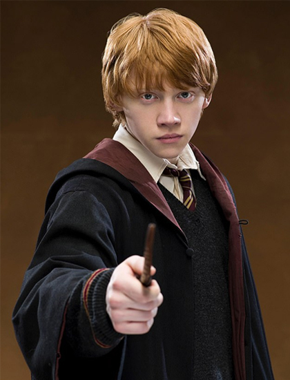  
Người ta chỉ biết đến Ron Weasley chứ không phải Rupert Grint. (Ảnh: Oclumencia)