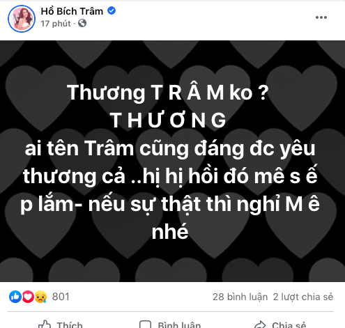
Hồ Bích Trâm lên tiếng chuyện tình cảm của Sơn Tùng và Thiều Bảo Trâm giữa lùm xùm (Ảnh: Facebook nhân vật)