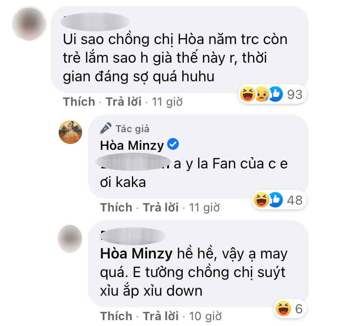  
Fan hồn nhiên bình luận khiến Hòa Minzy phải trực tiếp trả lời. (Ảnh: Chụp màn hình) - Tin sao Viet - Tin tuc sao Viet - Scandal sao Viet - Tin tuc cua Sao - Tin cua Sao