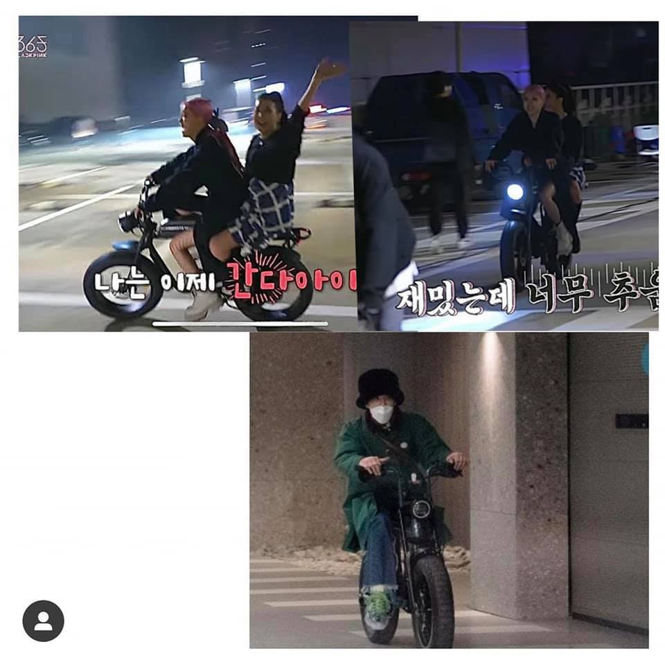  
Xe điện của G-Dragon xuất hiện trong hậu trường. (Ảnh: FBNV)