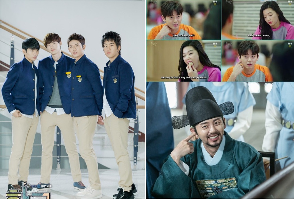  Lee Ji Hoon tại School 2013, Huyền Thoại Biển Xanh và Nhà Sử Học Tân Binh Goo Hae Ryung - Ảnh Pinterest