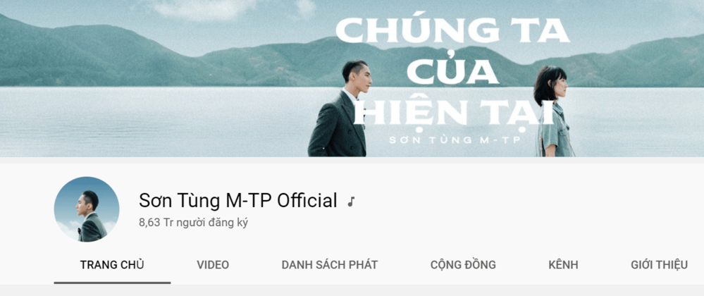  
Kênh YouTube của Sơn Tùng đạt lượt theo dõi khủng. (Ảnh: Chụp màn hình) - Tin sao Viet - Tin tuc sao Viet - Scandal sao Viet - Tin tuc cua Sao - Tin cua Sao