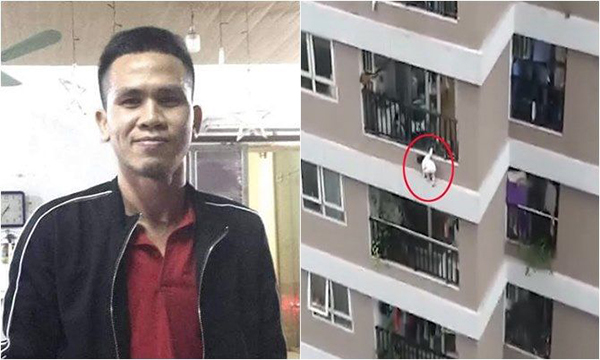  
Chân dung người đàn ông cứu bé gái 2 tuổi rơi từ tầng 12 (Ảnh: Facebook)