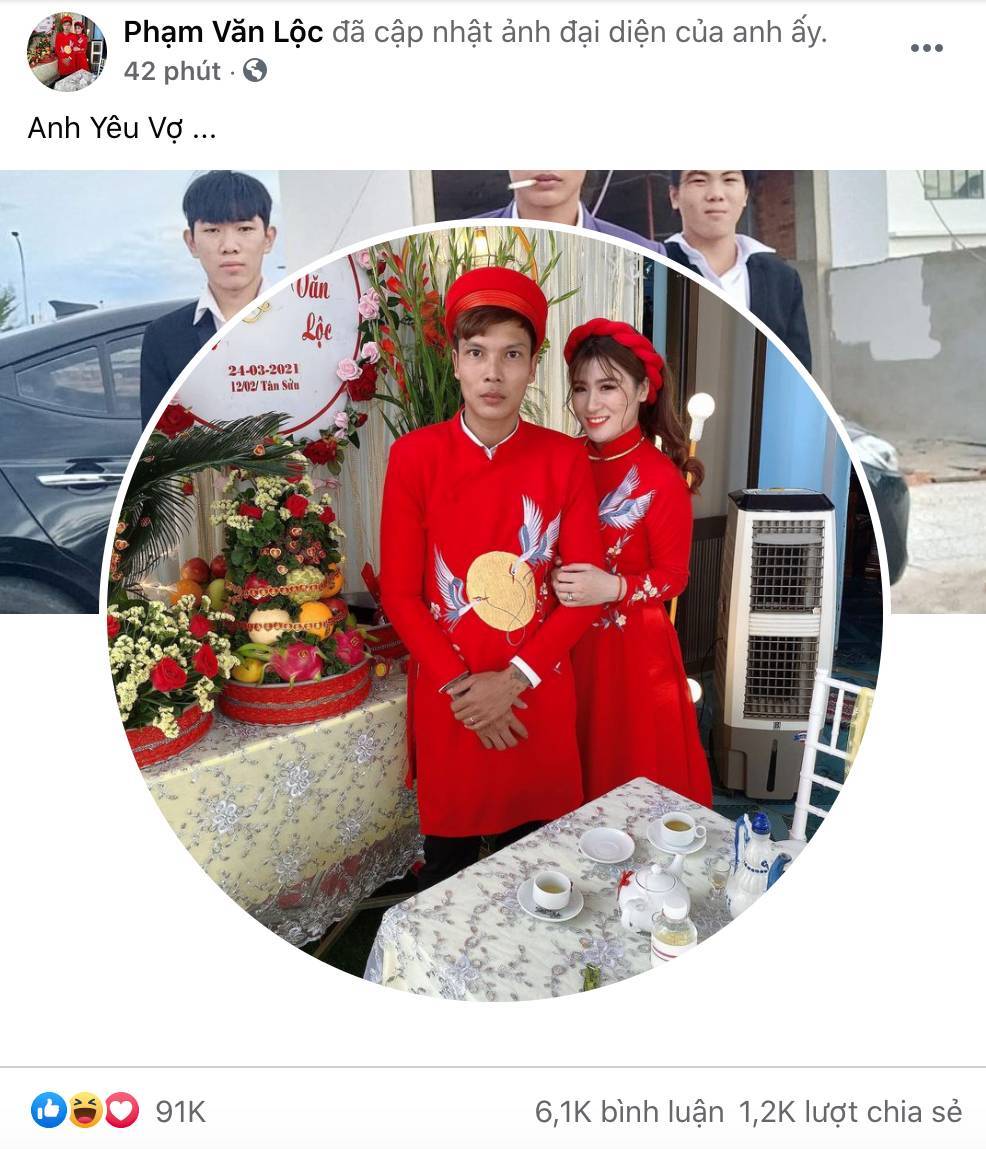  Bài đăng trên trang cá nhân của Lộc Fuho. (Nguồn ảnh: Chụp màn hình)