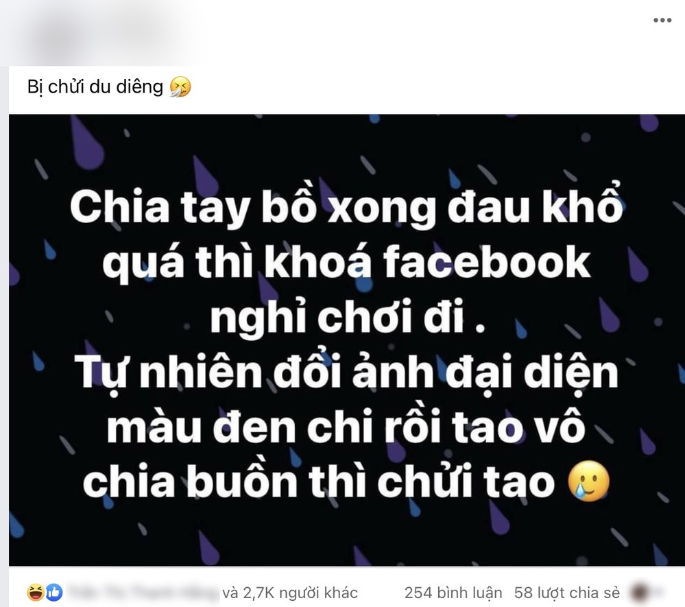 Avatar đen trên Facebook có nghĩa là gì