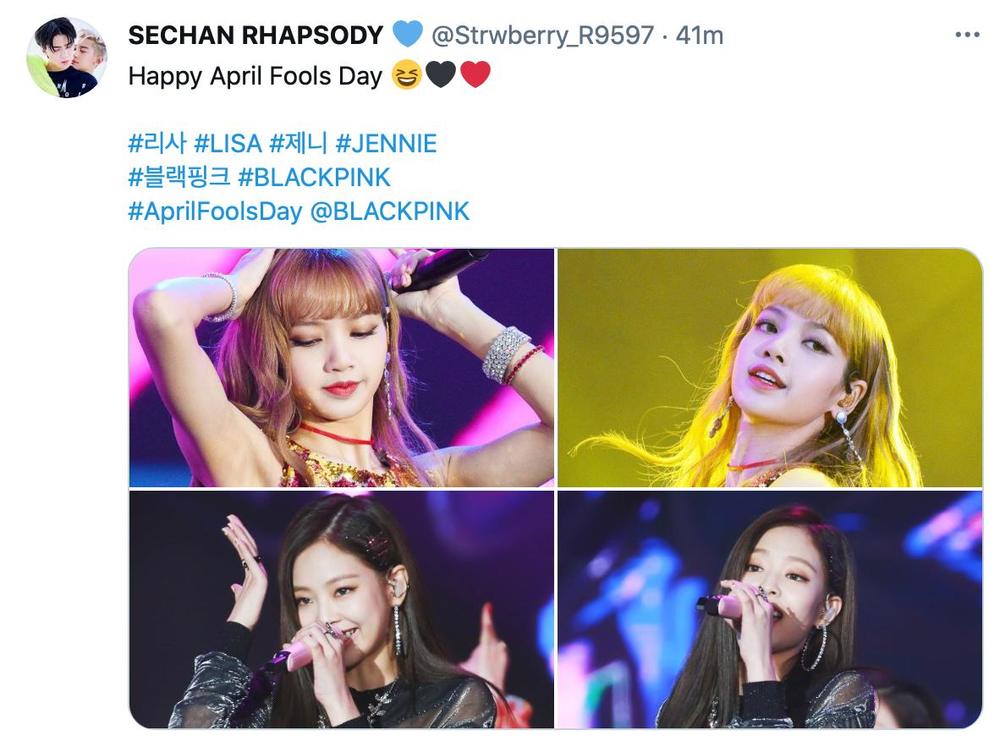  
Jennie và Lisa được nhiều các fansite khác đăng ảnh, chiếm sóng mạng xã hội Twitter. (Ảnh: Chụp màn hình)