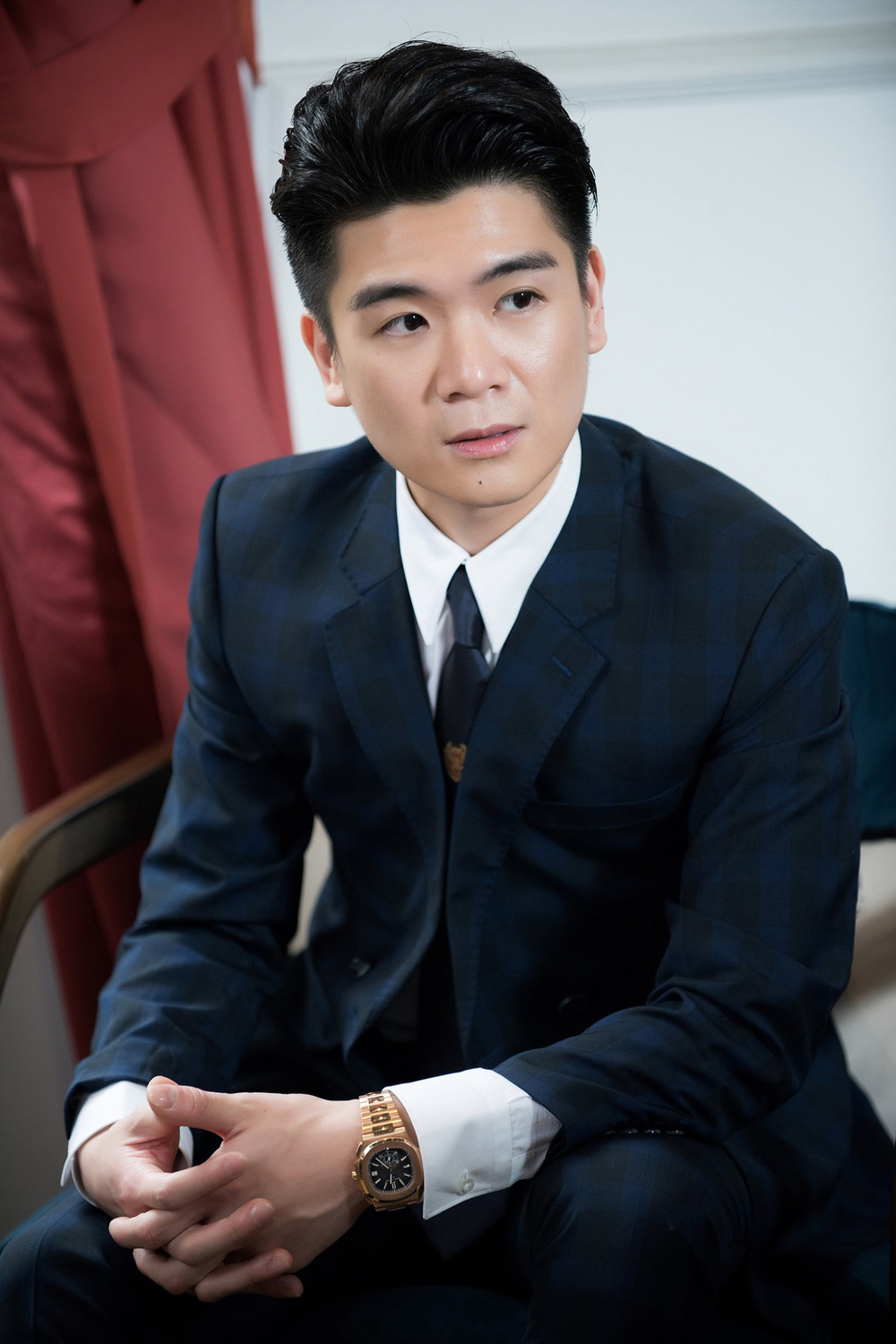  
Đỗ Quang Vinh hiện là Phó Giám đốc mảng bán lẻ tại ngân hàng của gia đình. (Ảnh: FBNV)
