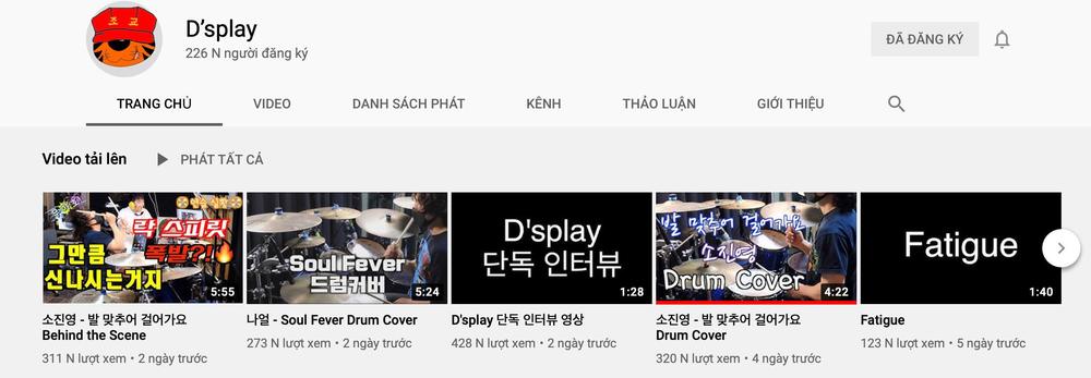  
Daesung lập kênh YouTube riêng và cosplay fan của BIGBANG. (Ảnh: Chụp màn hình)