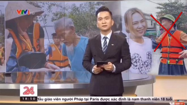  
Phía VTV24 lên tiếng về việc Huấn hoa hồng có mặt trong bản tin. (Ảnh: Chụp màn hình)