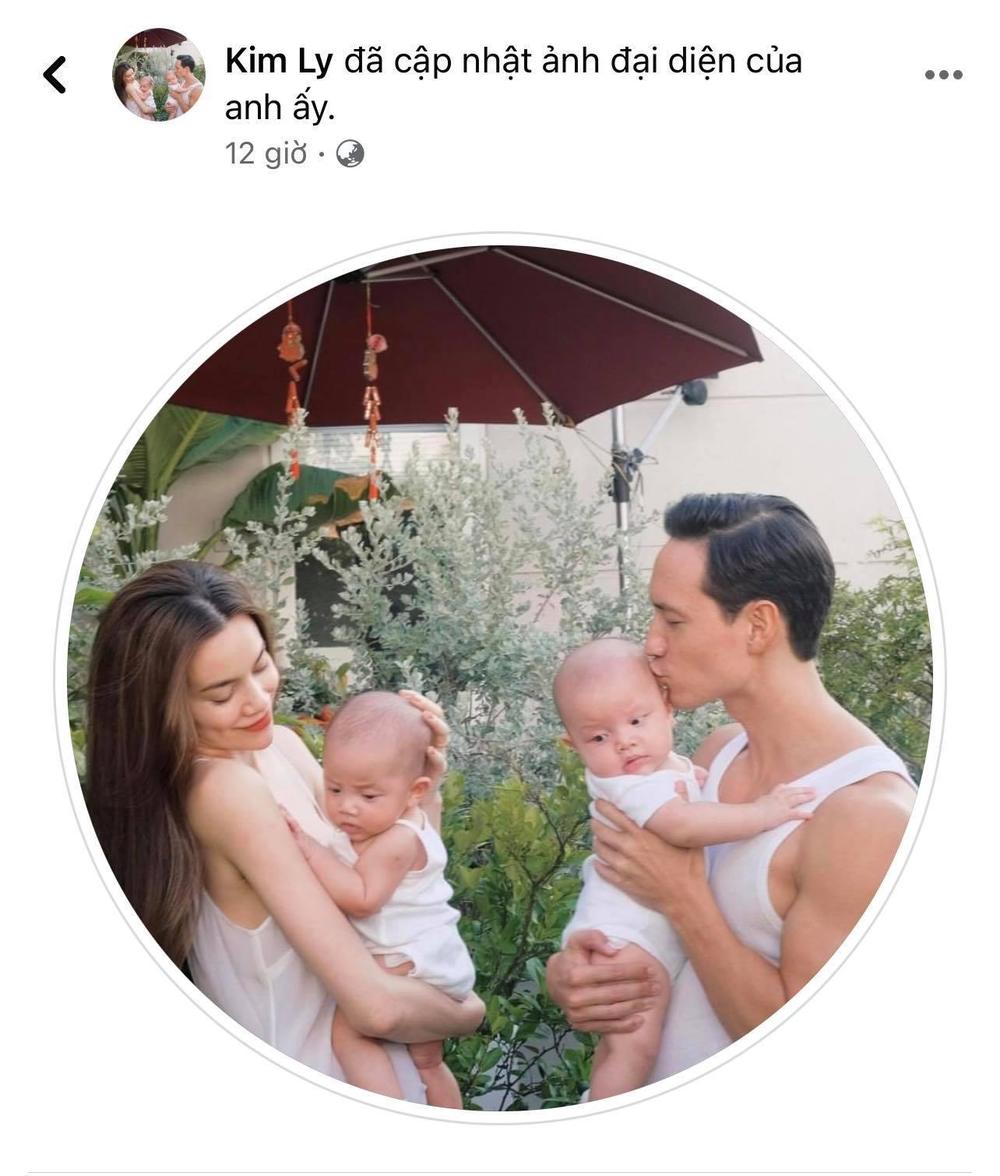  
Kim Lý cập nhật ảnh đại diện mới, là hình một nhà 4 người đầy hạnh phúc. (Ảnh: Chụp màn hình)