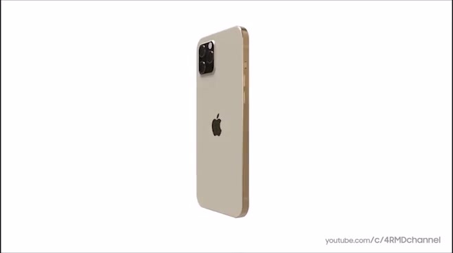 Màu vàng đồng của iPhone 13 Pro. (Ảnh: Cắt từ clip)