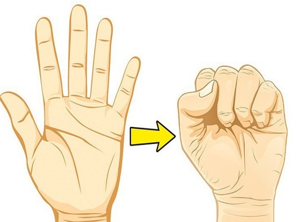  
Cách nắm bàn tay chuẩn để kiểm tra sức khỏe. (Ảnh minh họa: Pinterest)