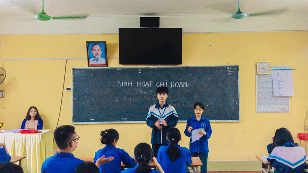  
Hình ảnh được chụp trong ngày sinh hoạt đoàn. (Ảnh: Trường Người Ta)