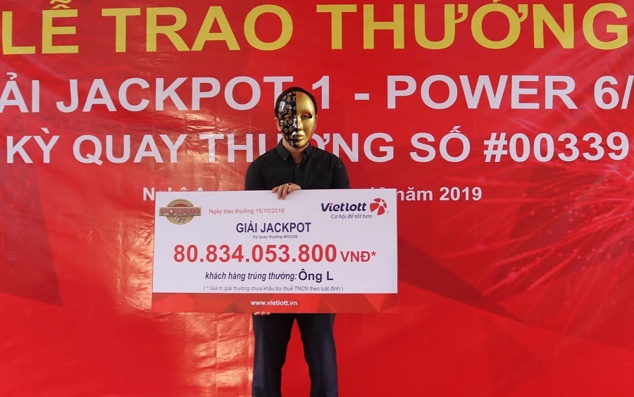 Trúng Jackpot tại Việt Nam với giải thưởng trên 80 tỷ đồng