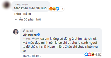  
Lời hồi đáp của Việt Hương được khen hết lời vì văn minh và duyên dáng (Ảnh: Chụp màn hình)