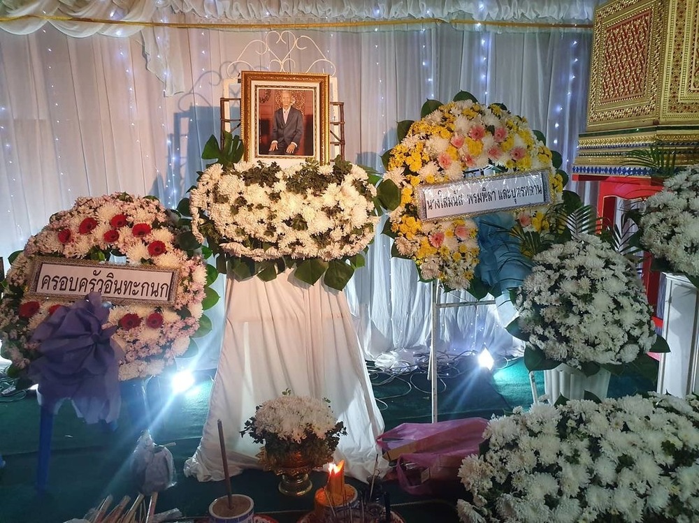  
Đám tang ông Lisa diễn ra tại Thái Lan. (Ảnh: Twitter)
