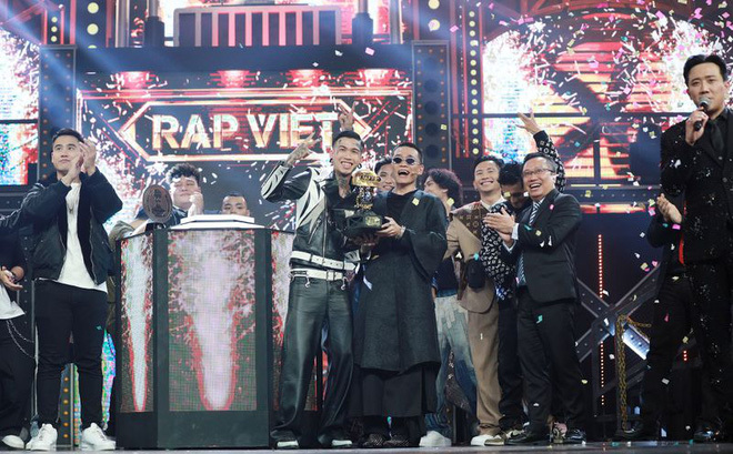  
Mùa một của Rap Việt thành công rực rỡ với quán quân Dế Choắt. (Ảnh: Rap Việt)
