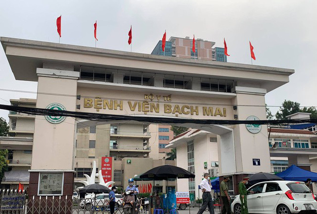  
Bệnh viện Bạch Mai là bệnh viện lớn nhất cả nước. (Ảnh: Tài nguyên và Môi trường)
