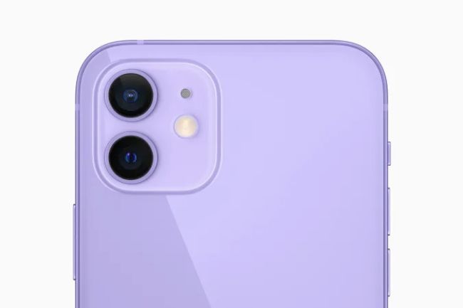  
iPhone 12 màu tím bất ngờ được ra mắt. (Ảnh: QQ)