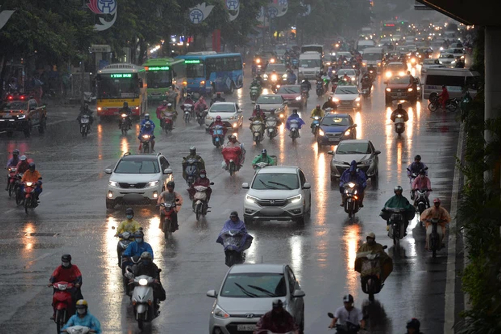  
Hà Nội sẽ chịu cơn mưa lớn trong 2 ngày cuối tuần. (Ảnh: Pháp Luật)