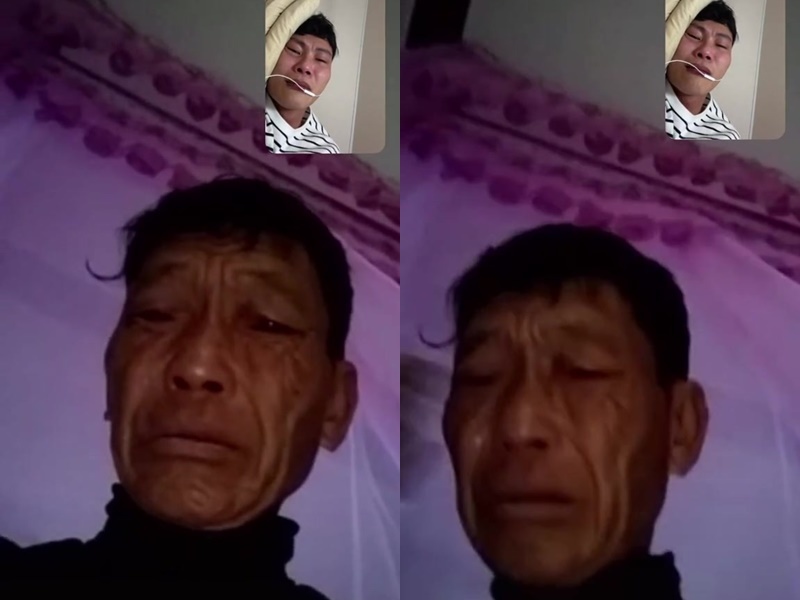  
Dẫu là trụ cột trong nhà đình họ cũng đang có sức nóng dần lên lúc bật khóc khi phải chia xa người mình nâng niu (Ảnh chụp screen)
