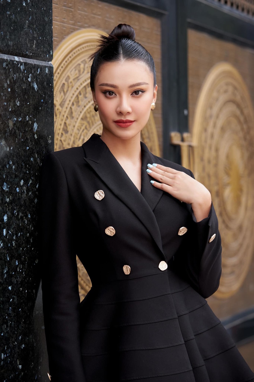  
Kim Duyên là đại diện Việt Nam tham gia đấu trường Hoa hậu Hoàn Vũ thế giới năm nay.