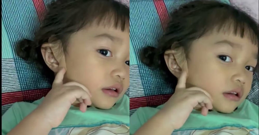  
Cư dân mạng bất ngờ khi bé Bảo Nhi có thể bình tĩnh kể lại việc phẫu thuật tai. (Ảnh: Chụp màn hình)