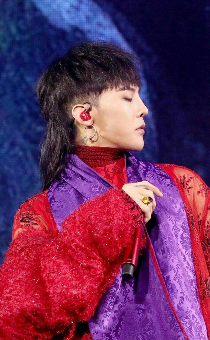  
G-Dragon là người khởi xướng trào lưu tóc mullet. (Ảnh: Twitter)