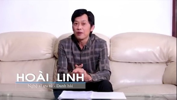  
Nghệ sĩ Hoài Linh chia sẻ về số tiền gần 14 tỷ đồng từ thiện cho đồng bào miền Trung. (Ảnh: Chụp màn hình)