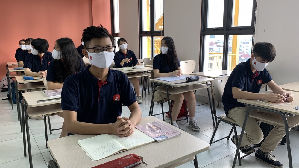  
Học sinh ở Hà Nội cũng đã nghỉ học từ 4/5. (Ảnh: Nhân Dân)