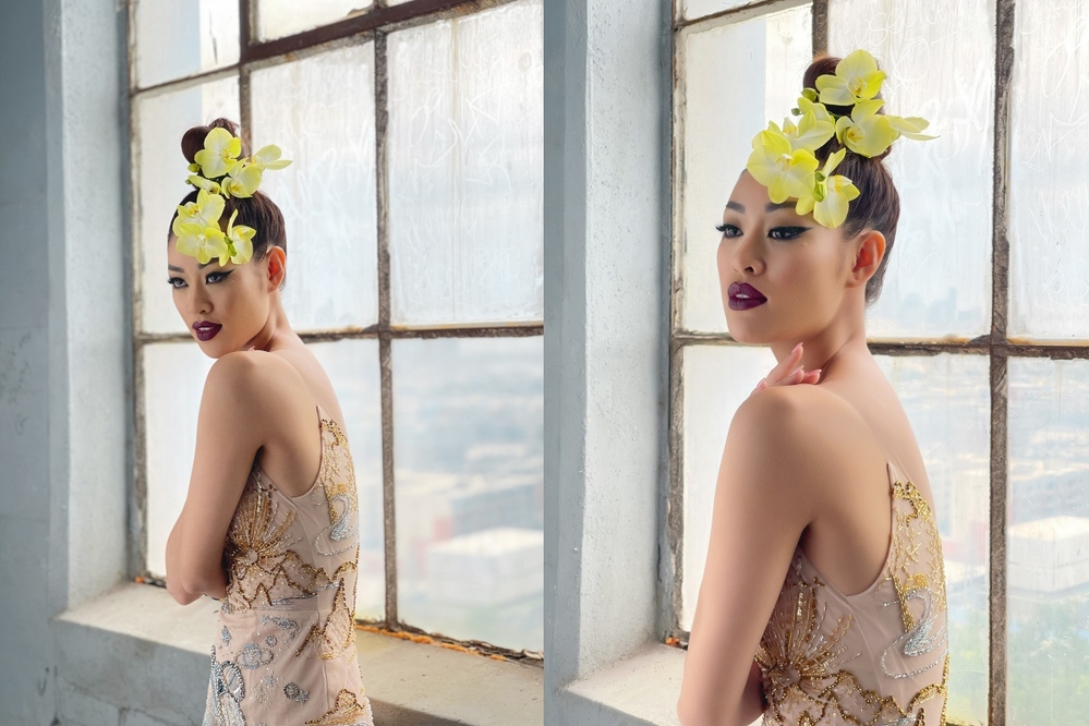 Bộ ảnh chính thức đầu tiên của Khánh Vân tại Miss Universe 