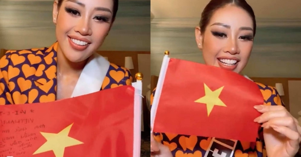  
Lá cờ Việt Nam được tặng tại nước Mỹ là một điều vô cùng tự hào, trân quý, (Ảnh chụp màn hình) - Tin sao Viet - Tin tuc sao Viet - Scandal sao Viet - Tin tuc cua Sao - Tin cua Sao