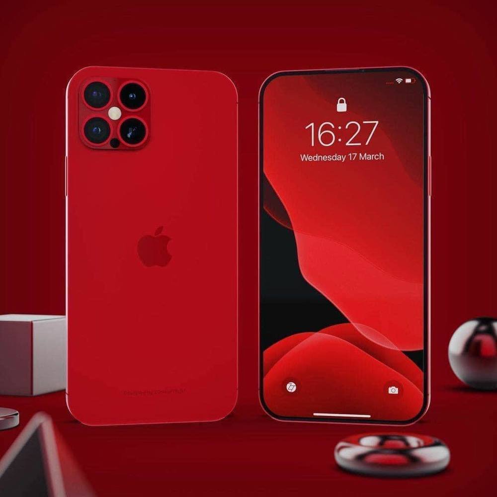  
Màu đỏ cũng là màu bắt mắt của iPhone. (Ảnh: Dailymail)