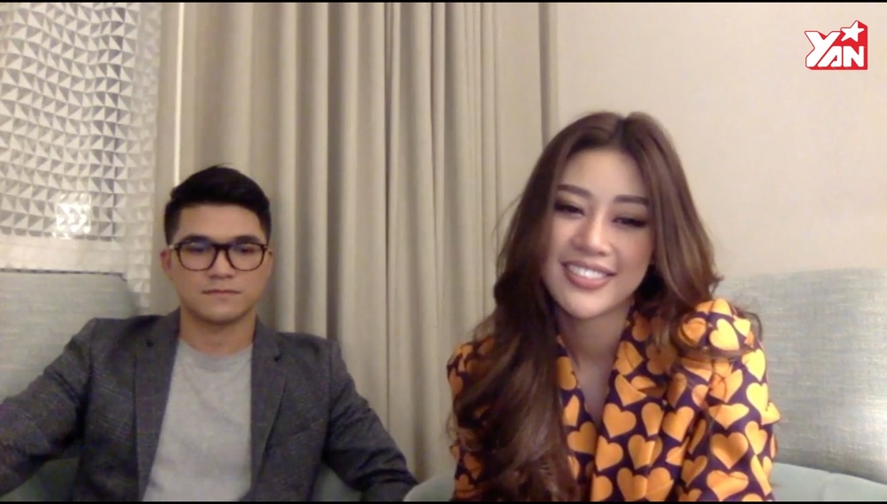  
Hoa hậu Khánh Vân và CEO Trần Hoàng Bảo Hoàng đã có buổi livestream cùng YAN. (Ảnh chụp màn hình) - Tin sao Viet - Tin tuc sao Viet - Scandal sao Viet - Tin tuc cua Sao - Tin cua Sao