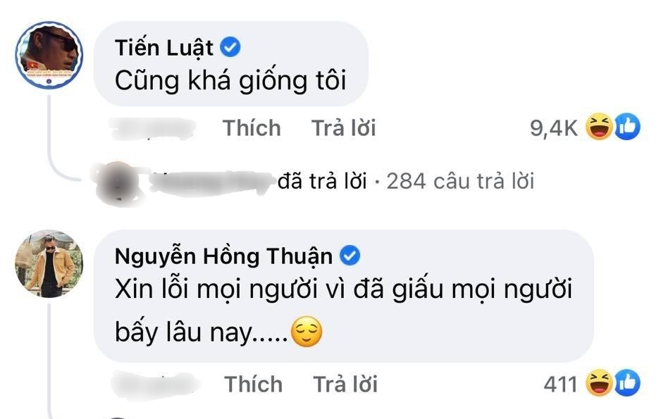 
Tiến Luật và Nguyễn Hồng Thuận nhập cuộc nhanh chóng. (Ảnh chụp màn hình)