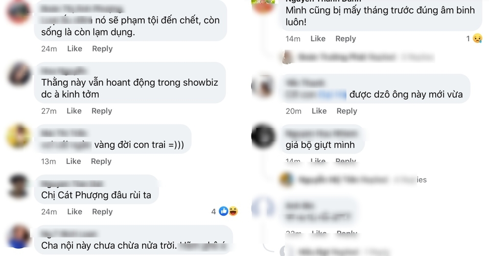  
Nhiều bình luận của cư dân mạng chỉ trích Minh Béo. (Ảnh: Tổng hợp)