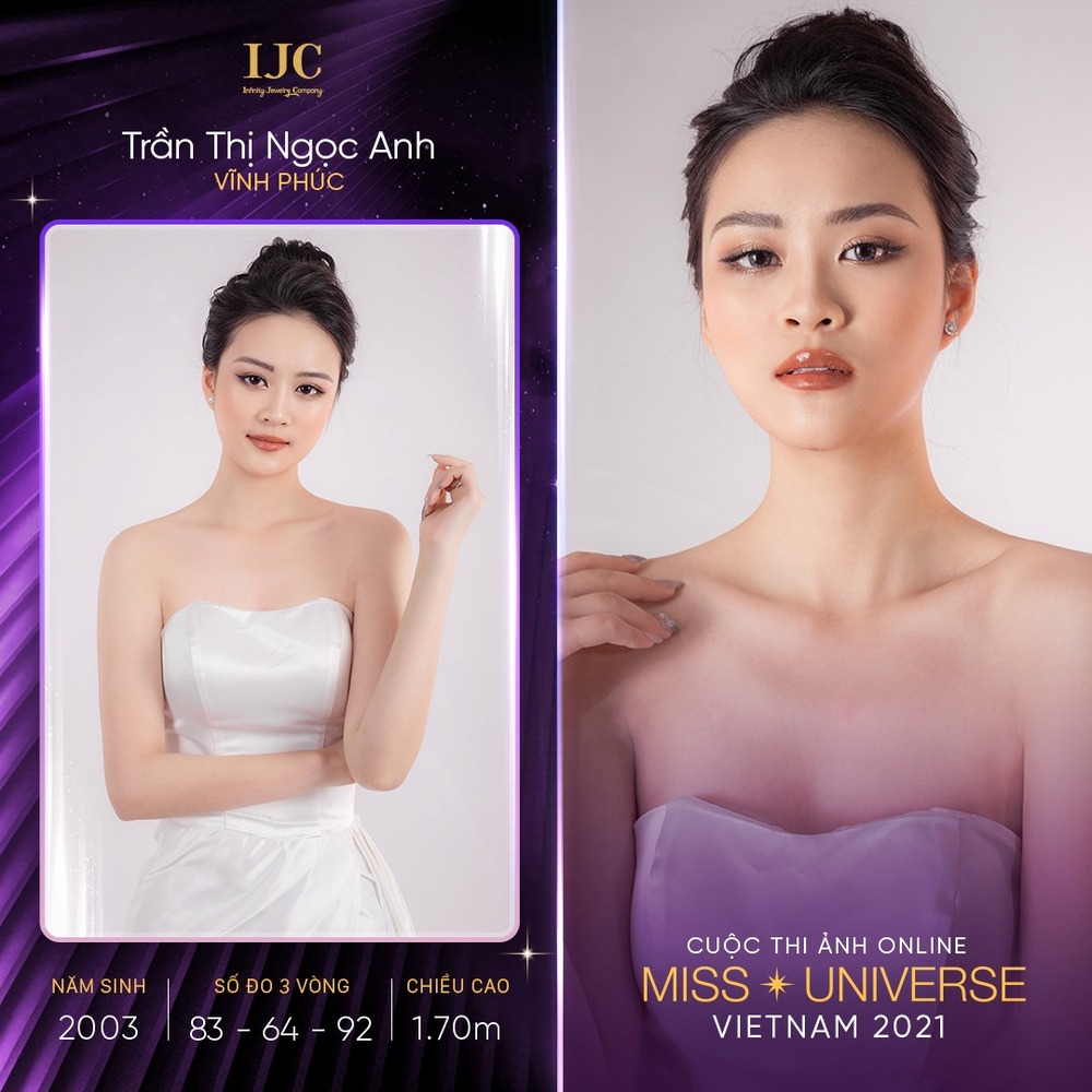  
Hình thể có số đo 83-64-92 chính là 1 trong những lợi thế của Ngọc Anh.  (Ảnh: Miss Universe Việt Nam 2021)