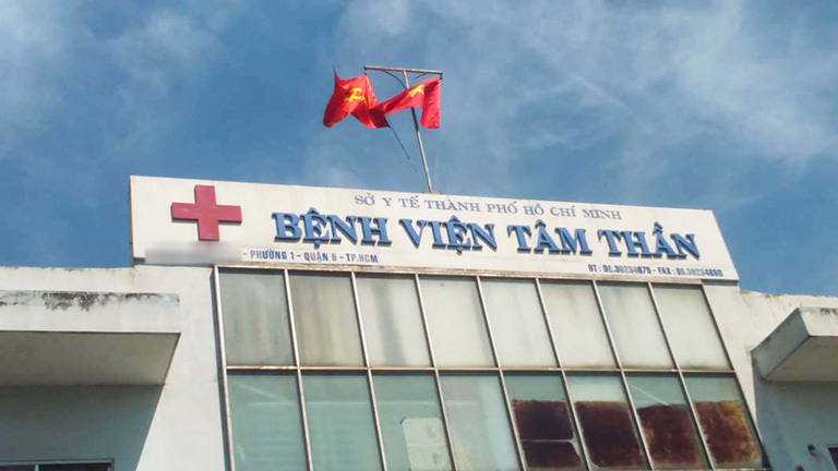  
Bệnh viện Tâm thần TP. Hồ Chí Minh. (Ảnh: Lao Động)