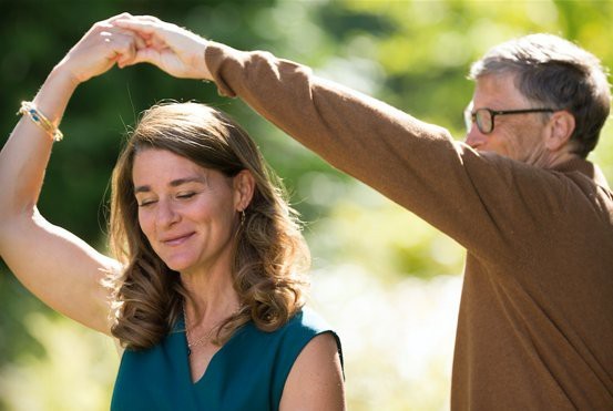  
Bill Gates và vợ từng có quãng thời gian dài hạnh phúc bên nhau. (Ảnh: Daily Mail)