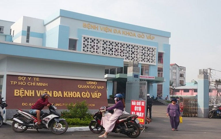  
Bệnh viện quận Gò Vấp. (Ảnh: Dân Việt)