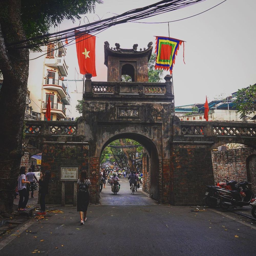  
Ô Quan Chưởng cổ kính trên đường phố Hà Nội. (Ảnh: Instagram)