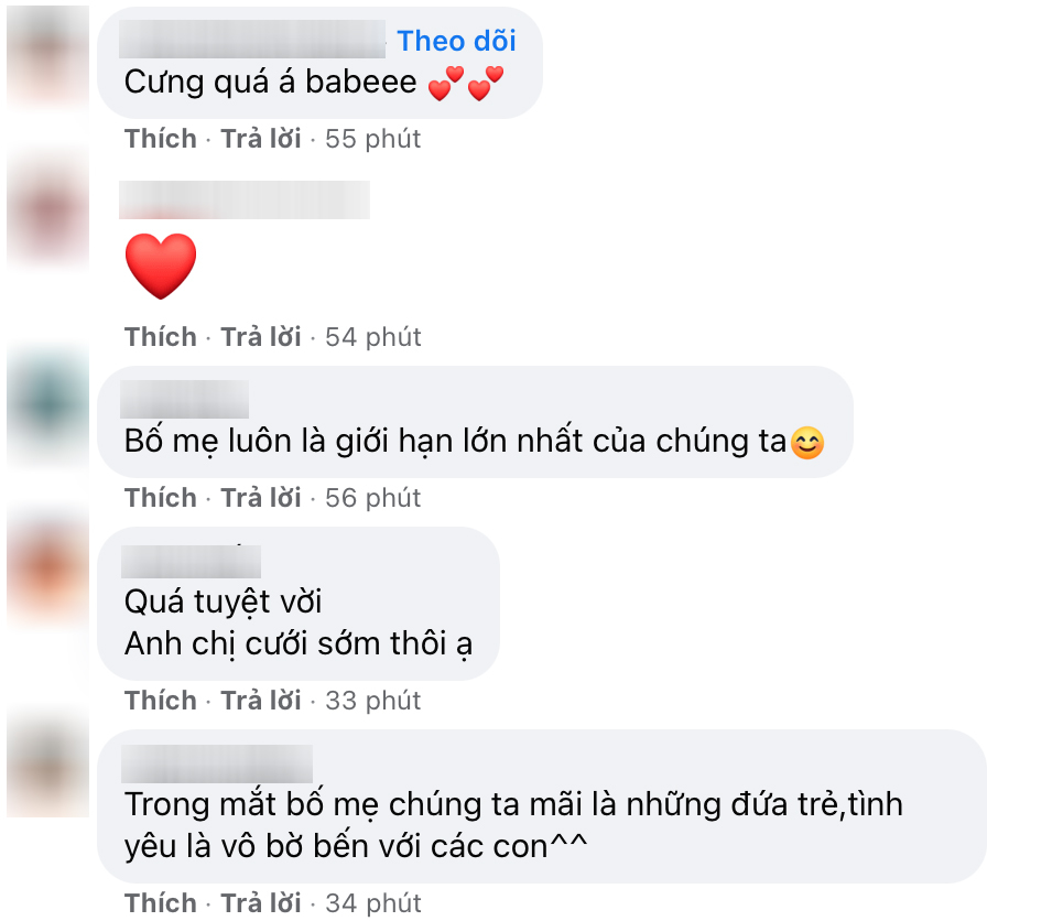 Mẹ Anh Đức nhắn nhủ con dâu tương lai cực tình cảm