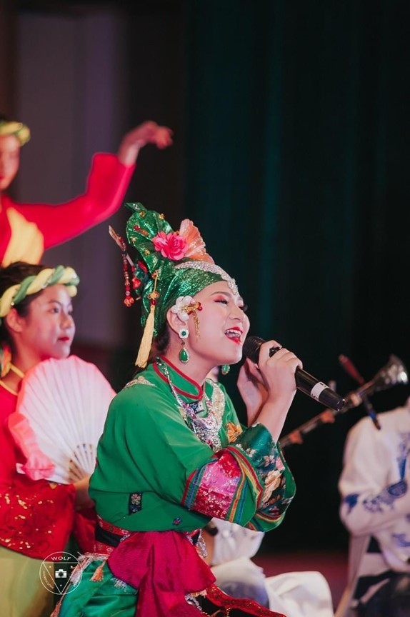  
Thu An là người yêu thích dòng nhạc truyền thống dân tộc