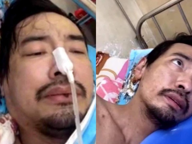  
Hình ảnh ca sĩ Việt Quang nhập viện vì viêm phổi nặng. (Ảnh: FBNV) - Tin sao Viet - Tin tuc sao Viet - Scandal sao Viet - Tin tuc cua Sao - Tin cua Sao