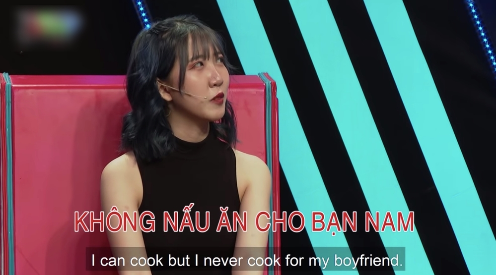  Đoan Minh có những chia sẻ gây tranh cãi khi khẳng định không nấu ăn cho bạn nam. (Ảnh: Chụp màn hình) - Tin sao Viet - Tin tuc sao Viet - Scandal sao Viet - Tin tuc cua Sao - Tin cua Sao